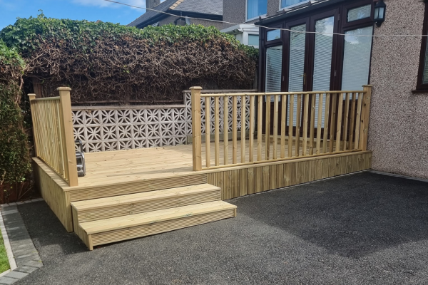Decking decking outside